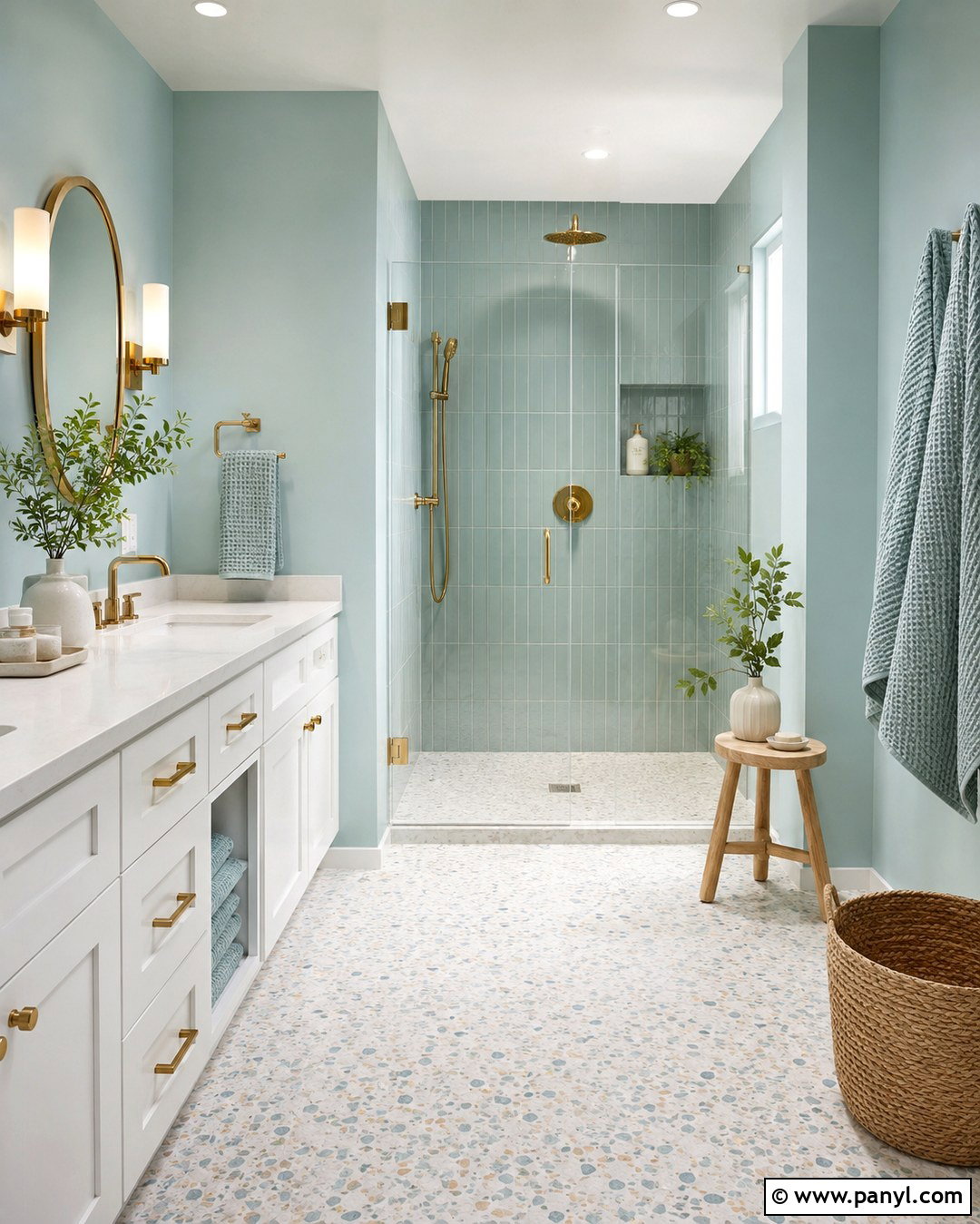 Pale Aqua Bathroom - 20 Pale Bathroom Colors