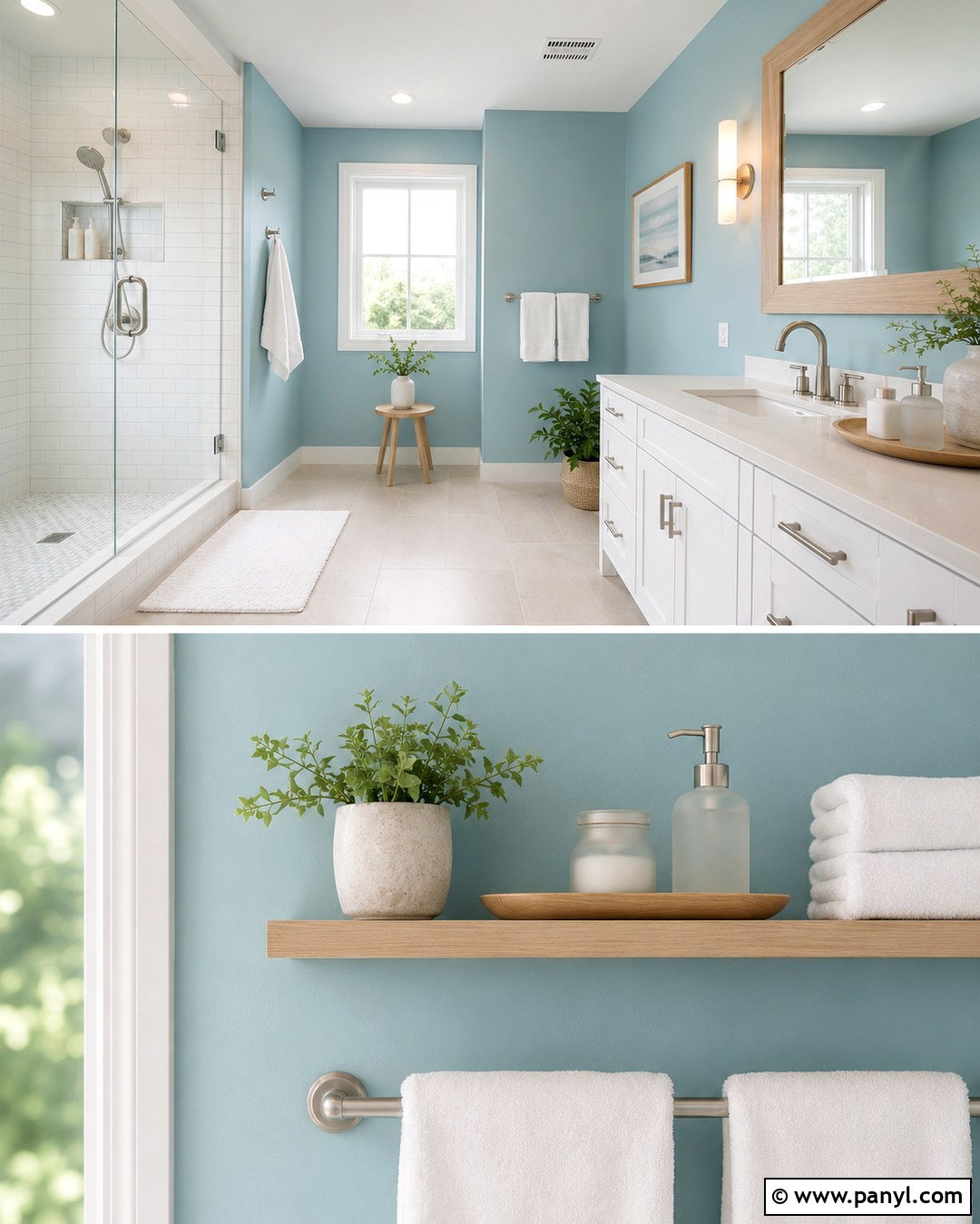 Pale Aqua Blue Bathroom Walls - 20 Blue For Bathroom Walls
