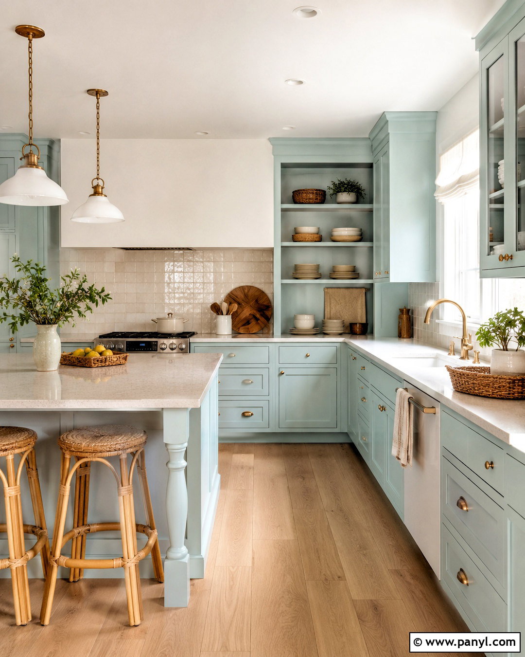 Pale Aqua Kitchen Paint - 20 best kitchen paint colors
