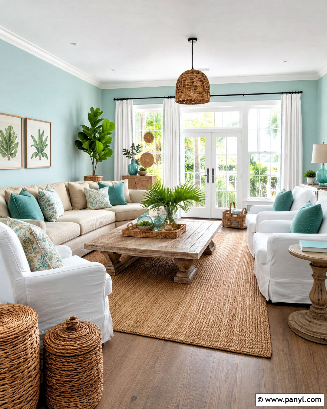 Pale Aqua Living Room Walls - 20 light wall colors for living room ideas