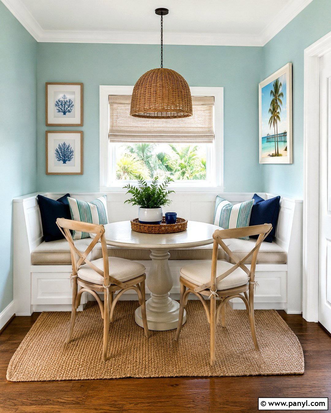 Pale Aqua Walls - 20 Beachy Wall Colors
