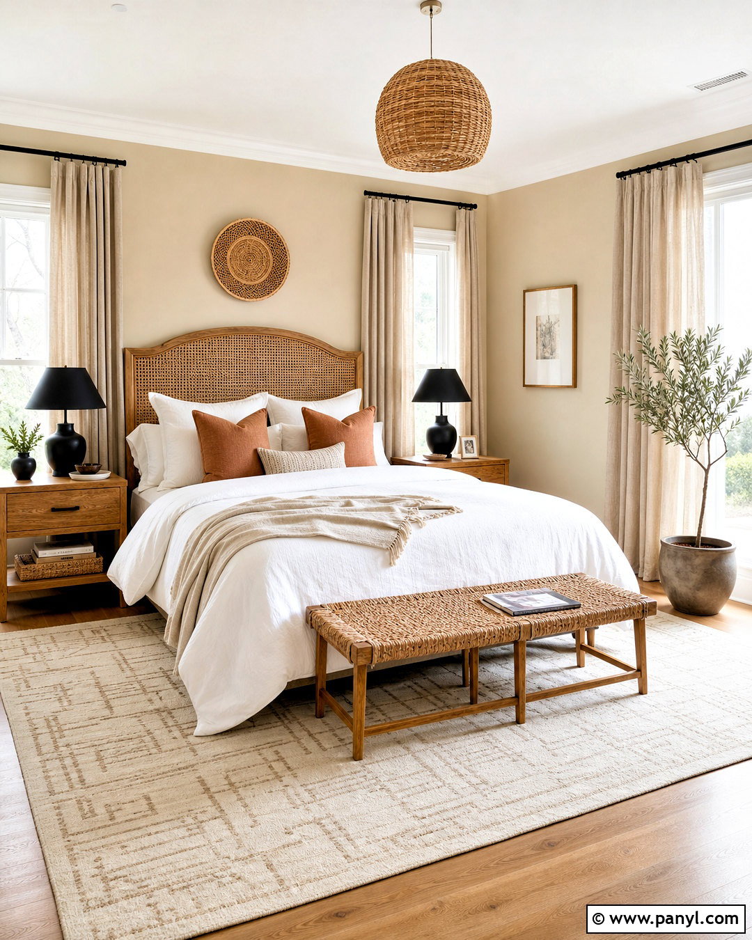 Pale Beige Bedroom - 20 light bedroom colors