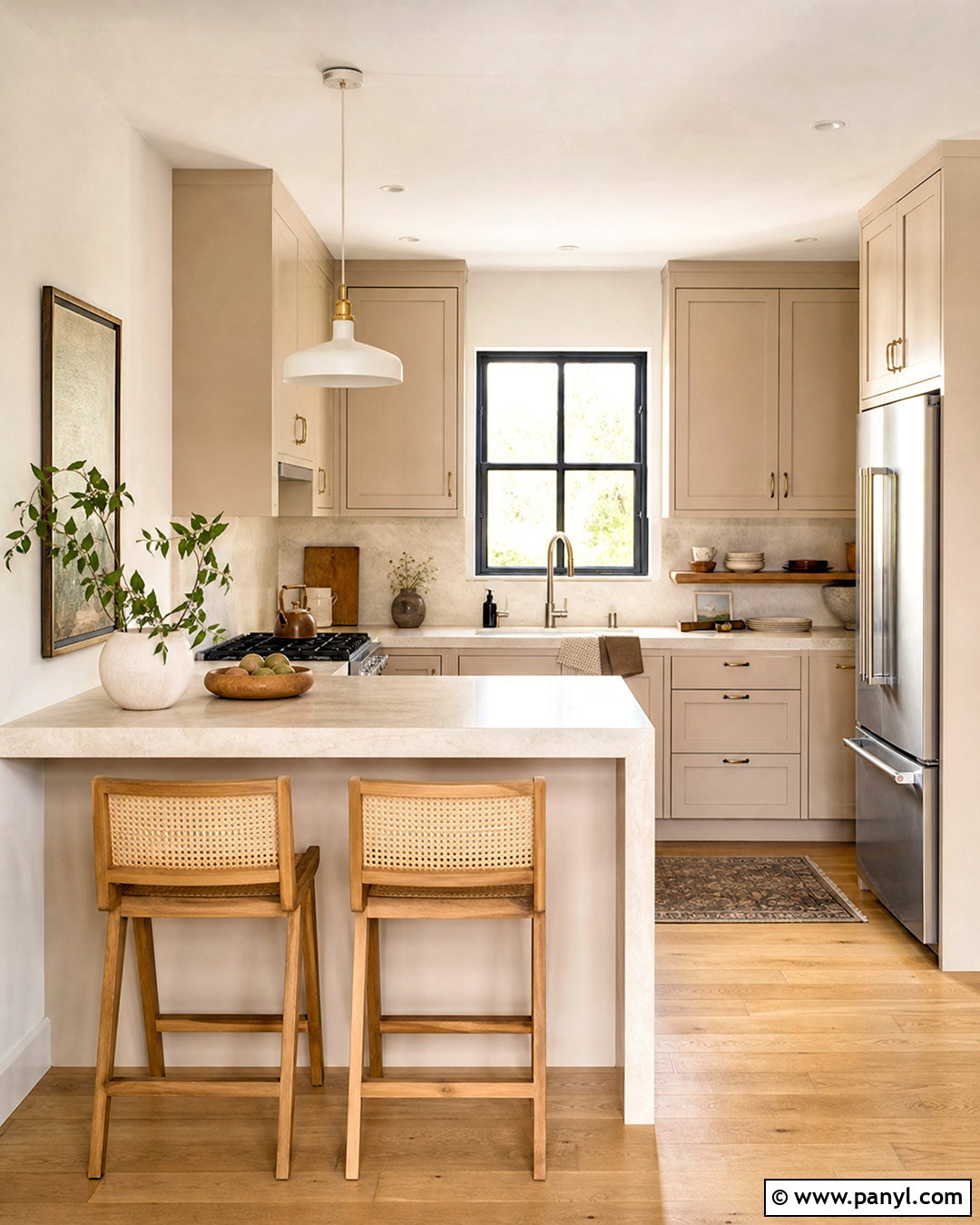 Pale Beige Small Kitchen - 20 small kitchen paint colors