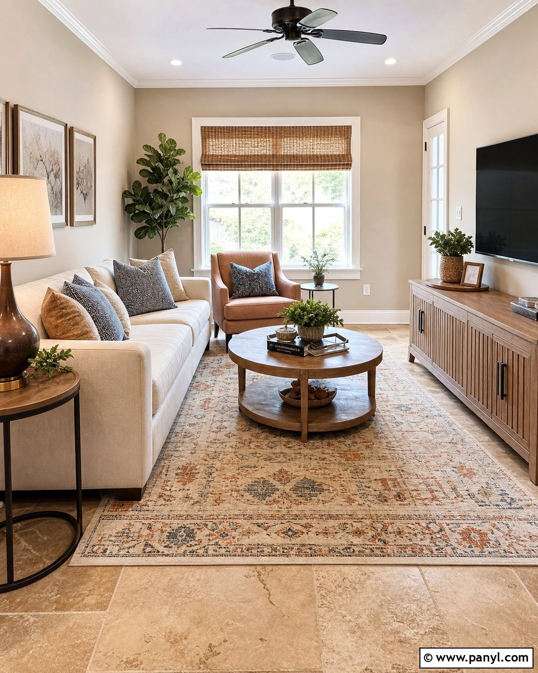 Pale Beige Walls With Travertine Floors - 20 Best Wall Color For Travertine Floors