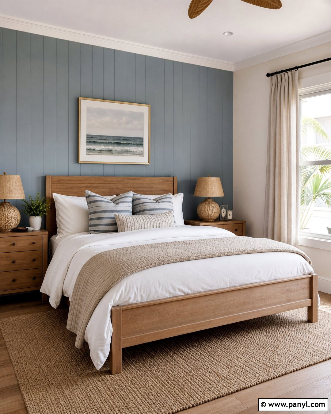 Pale Blue Accent Wall - 35 accent wall color ideas