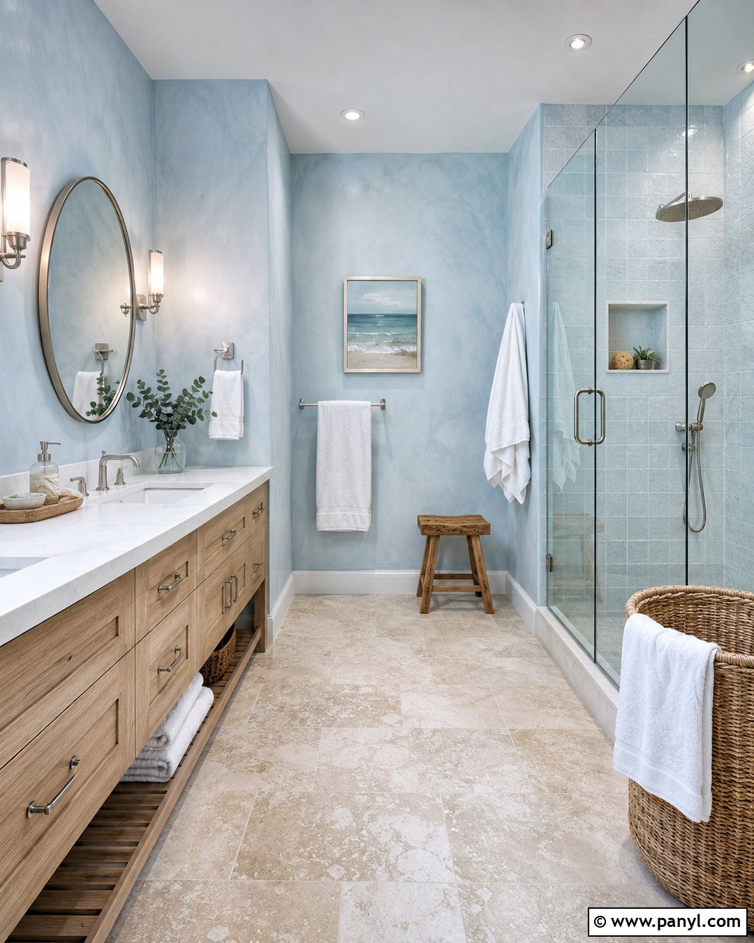 20 Color Washing Walls Ideas for Soft, Layered Character