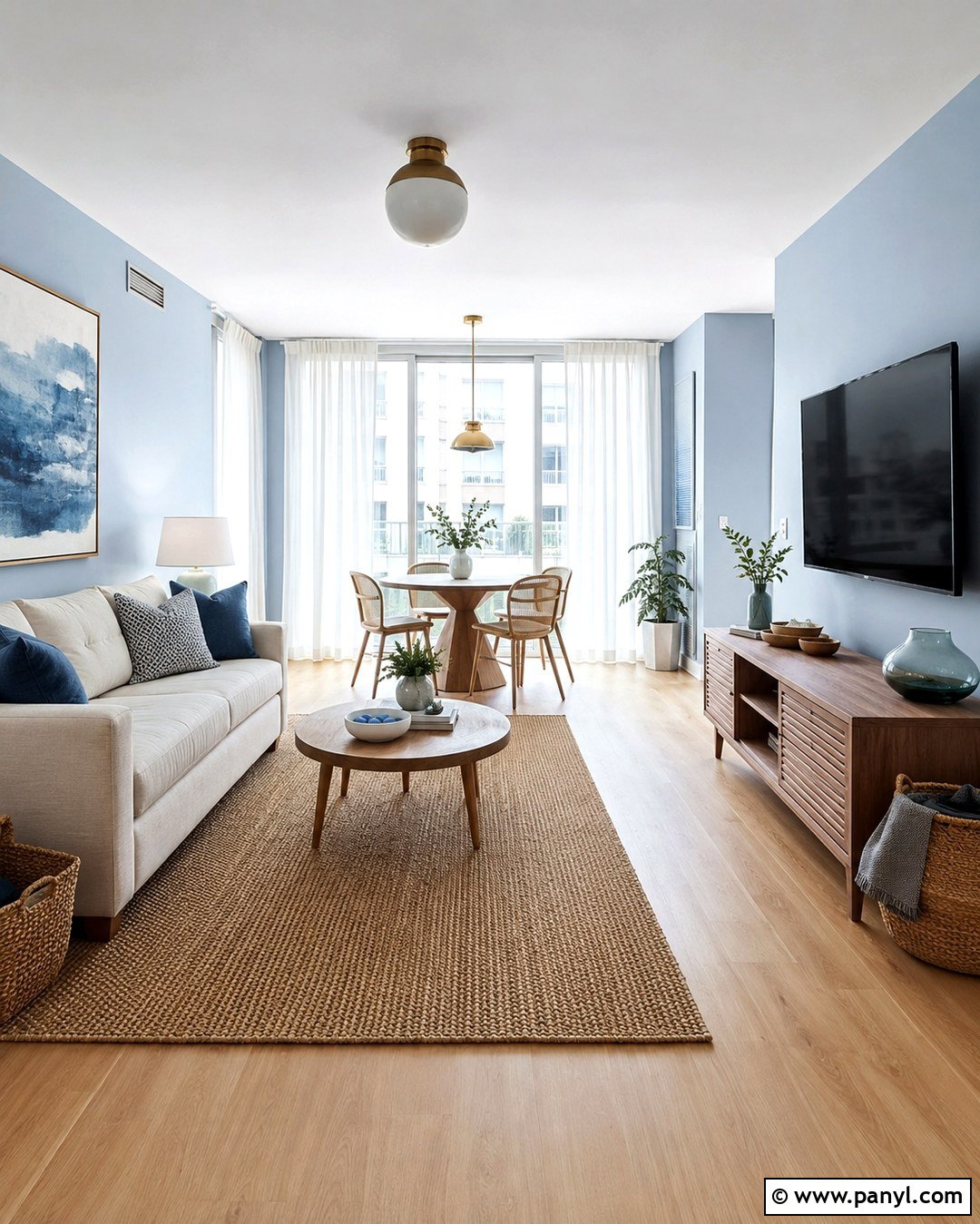 Pale Blue Condo Wall Color - 20 Condo Wall Colors