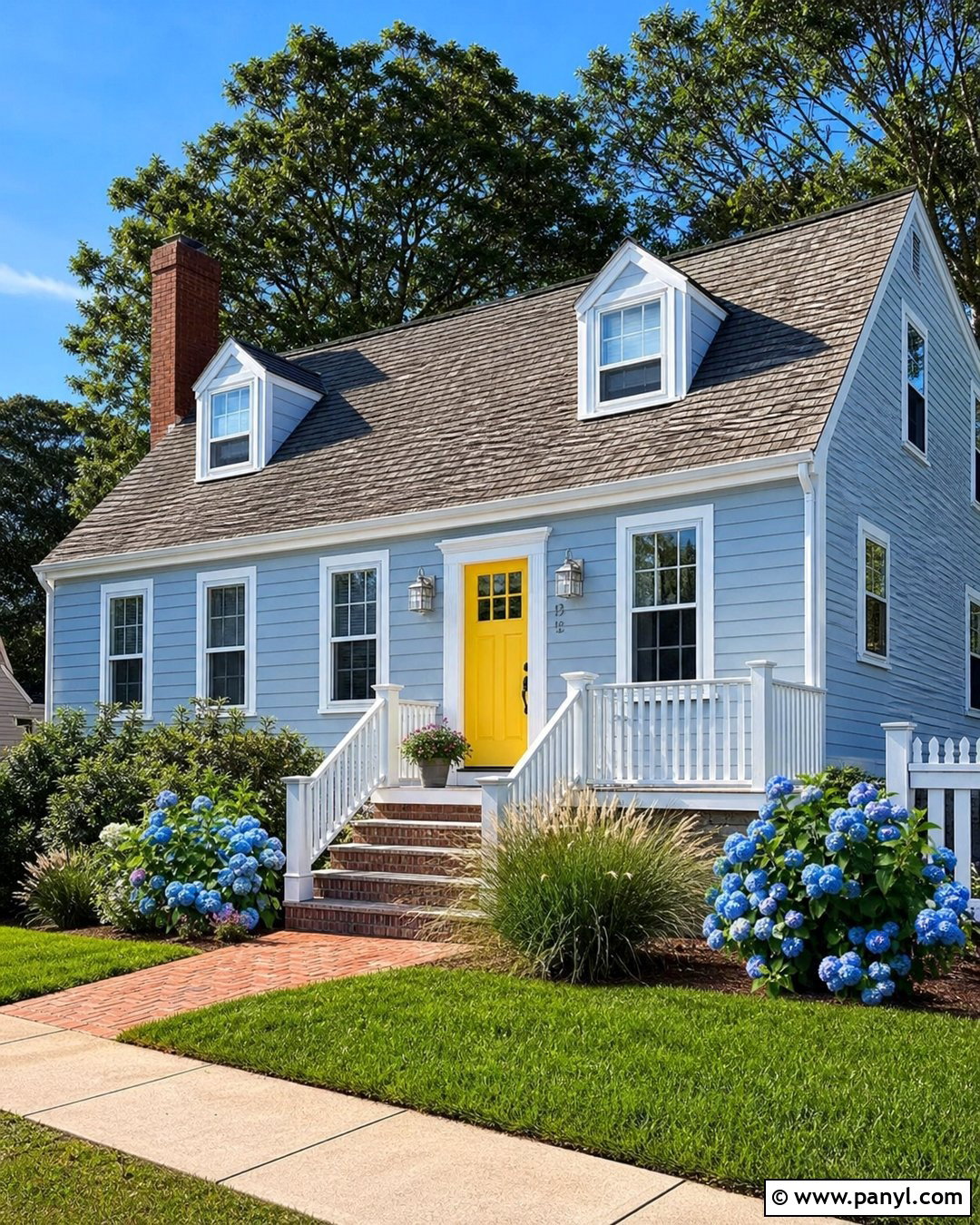 Pale Blue Exterior Wall Paint - 35 exterior wall paint ideas