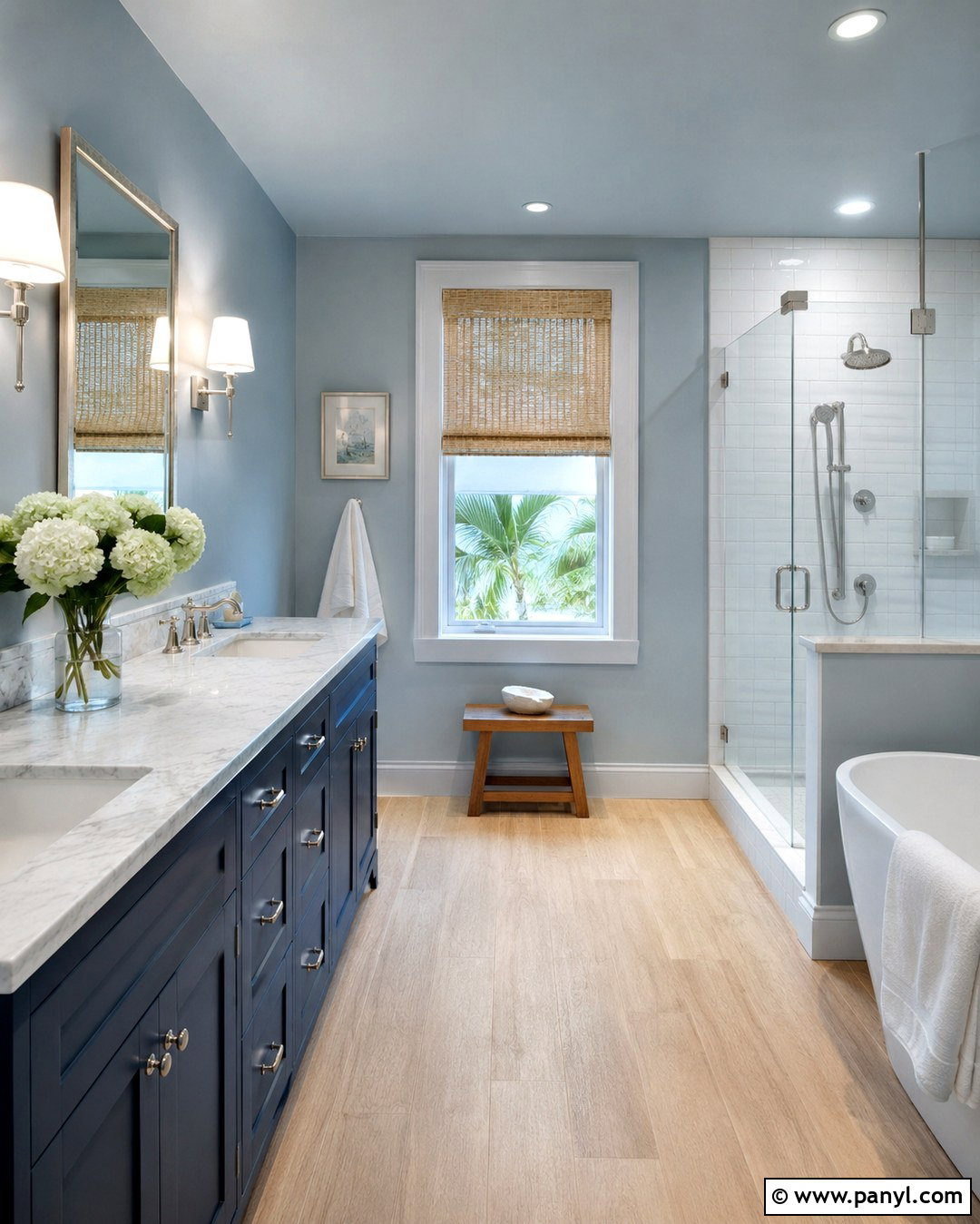 Pale Blue Gray Bathroom - 20 Pale Bathroom Colors