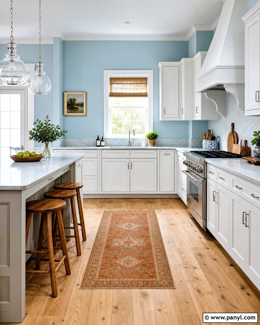 Pale Blue Kitchen Walls - 20 kitchen paint color ideas for walls