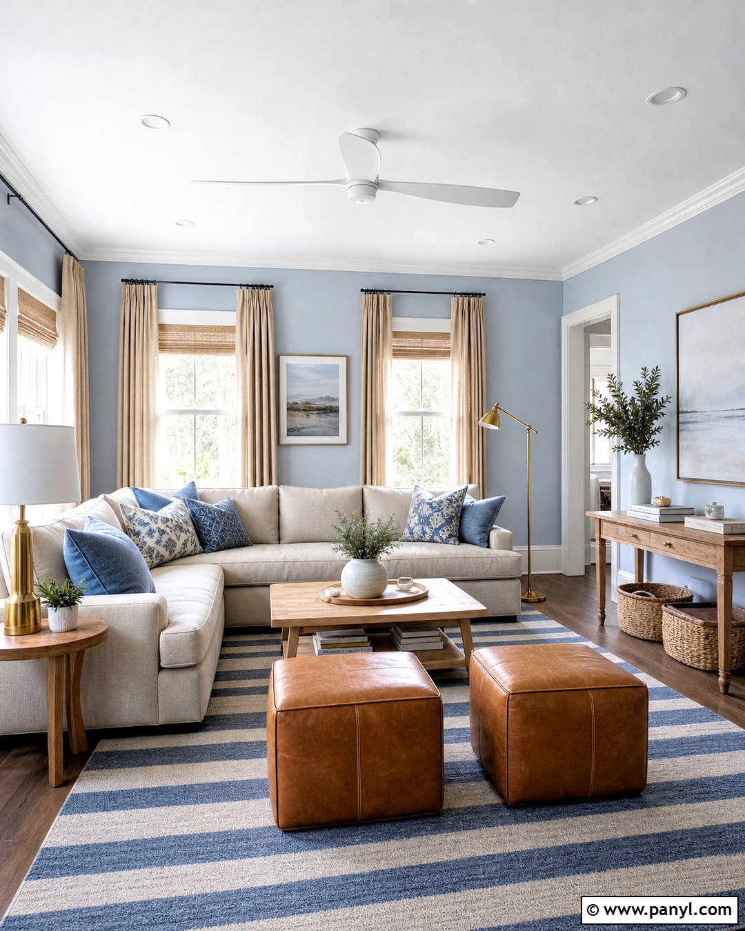 Pale Blue Living Room Paint - 20 best paint colors for living room ideas