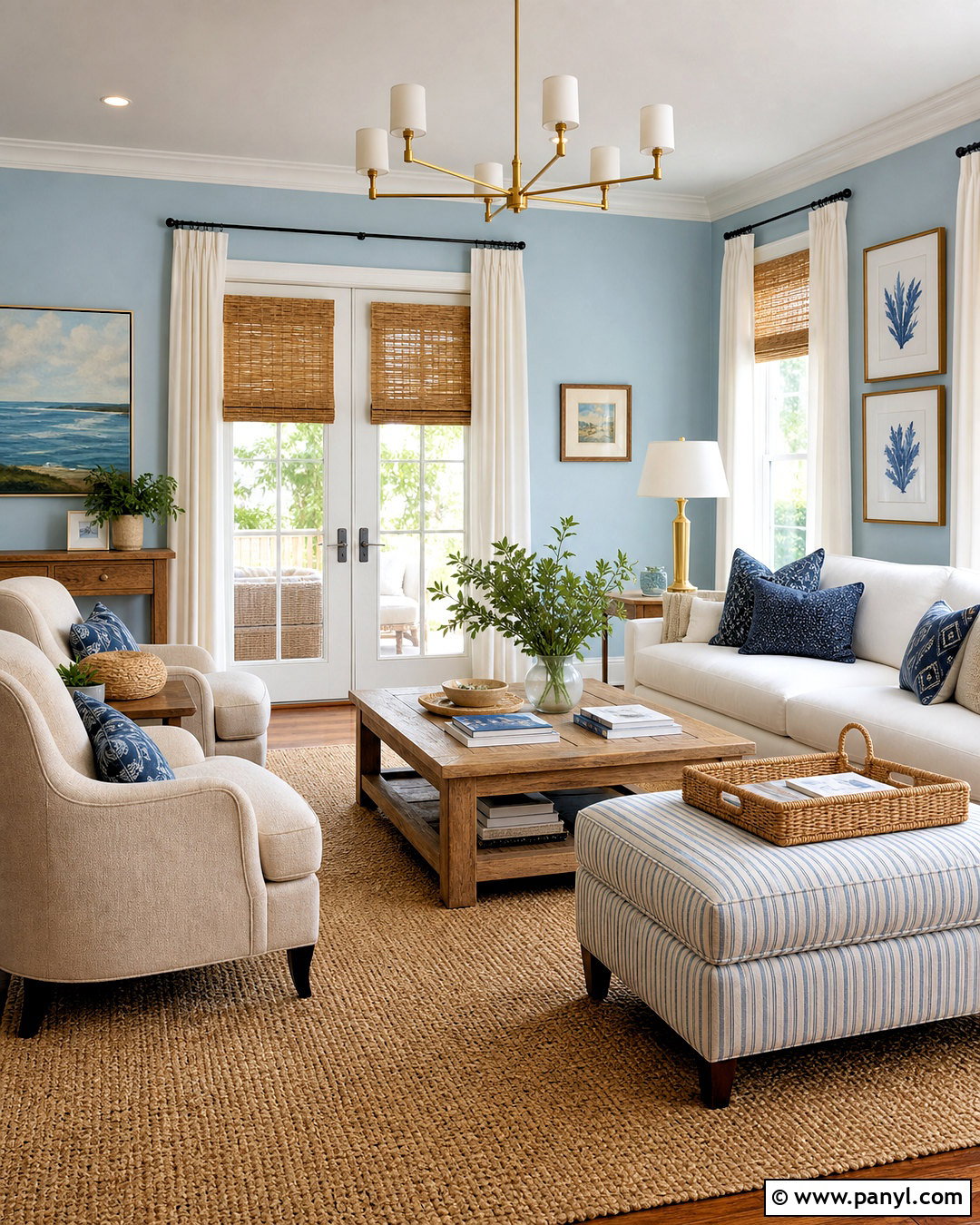 Pale Blue Living Room Walls - 20 living room walls paint colors