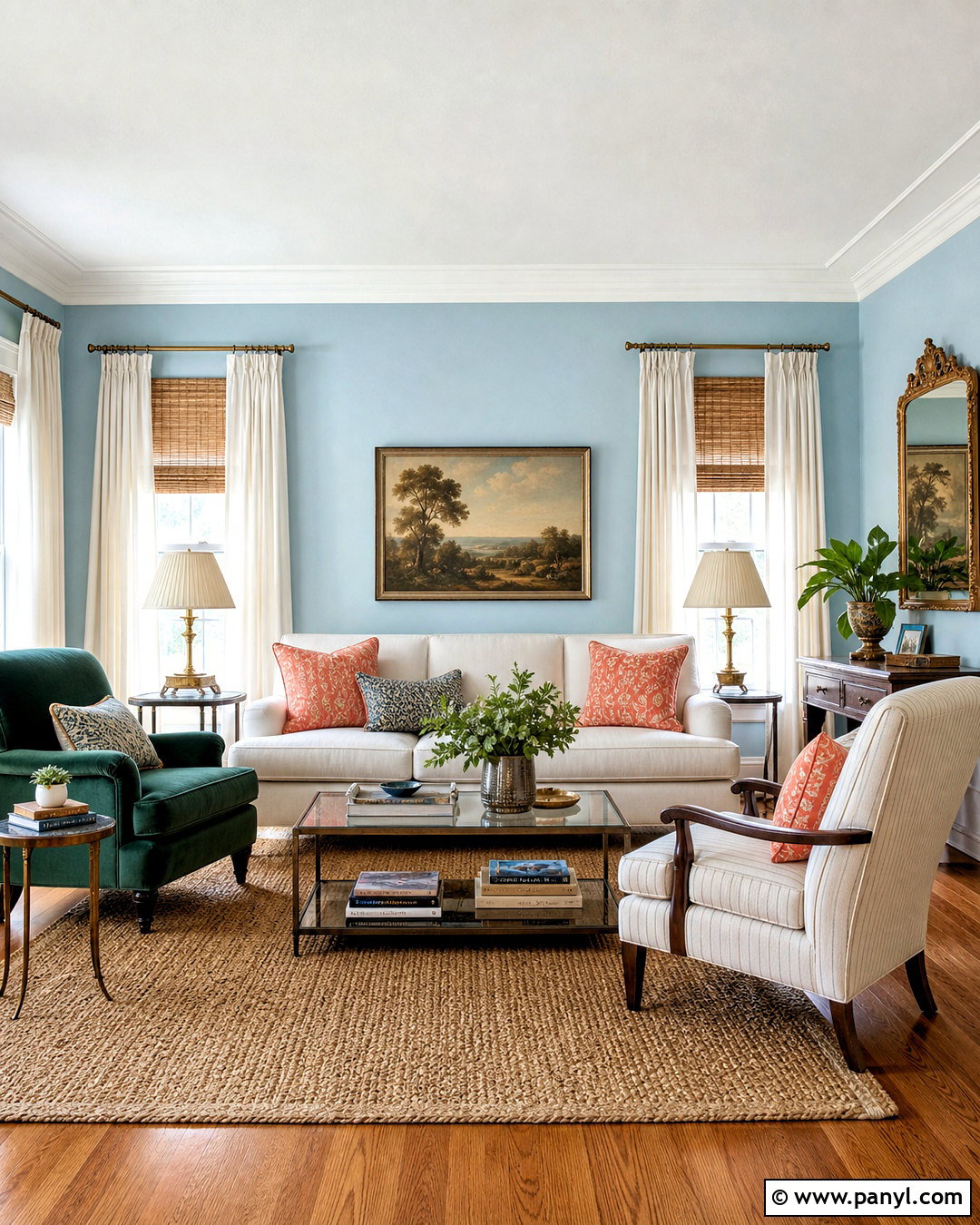 Pale Blue Living Room Walls - 20 painting ideas living room wall colors