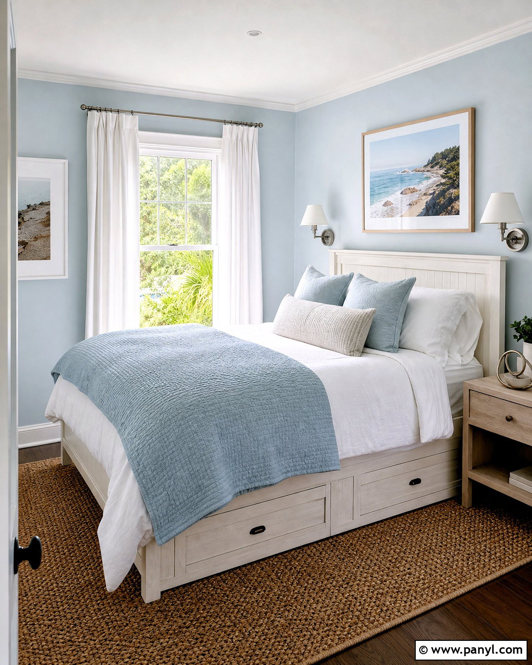 Pale Blue Small Bedroom - 20 bedroom paint ideas for small rooms