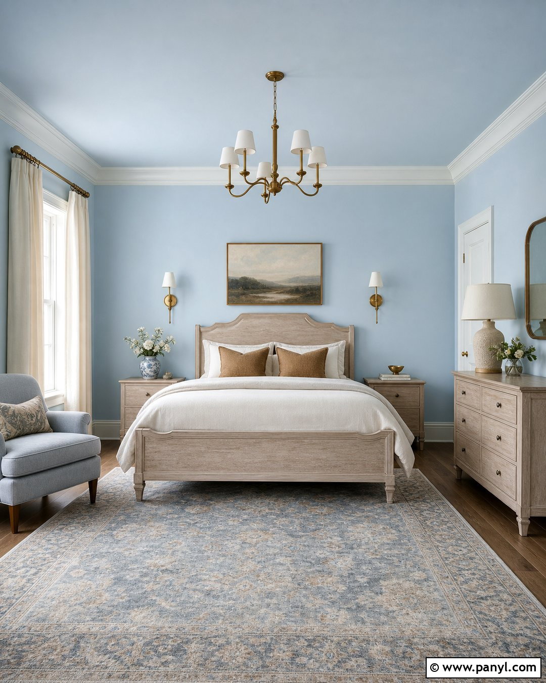 Pale Blue Wall And Ceiling Color - 50 wall colour ideas
