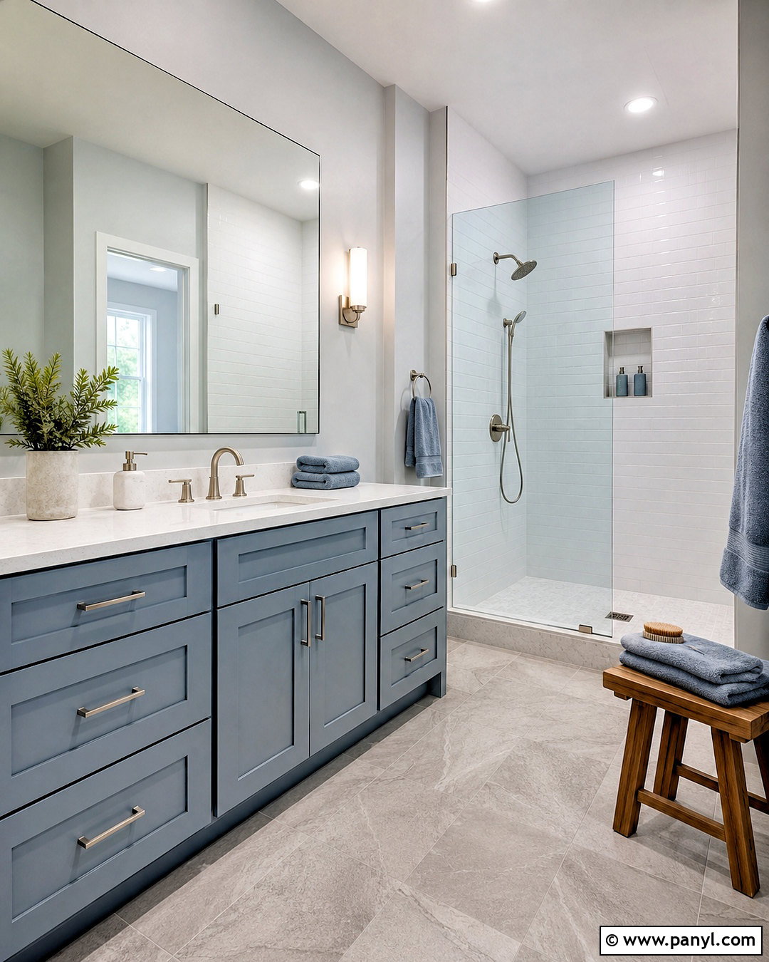 Pale Blue and Soft Gray Color Palette - 20 clean color palette ideas