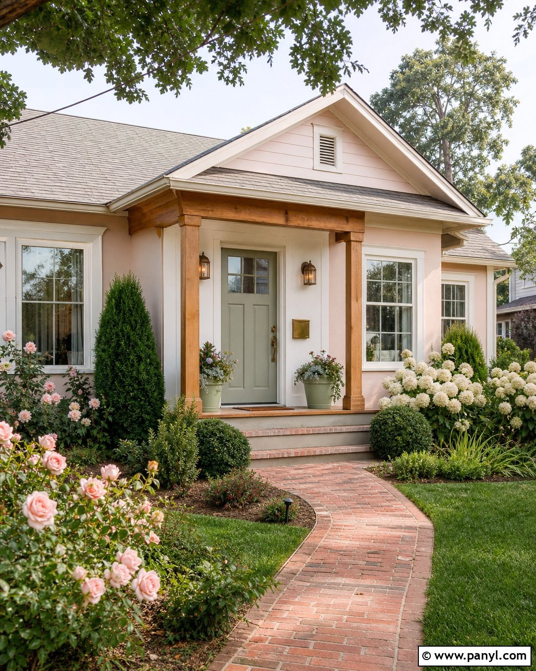Pale Blush Exterior Wall Paint - 35 exterior wall paint ideas