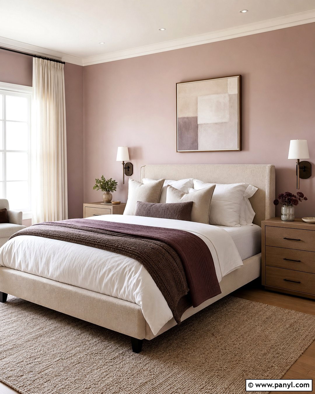Pale Blush Wall Color - 35 Cozy Wall Colors