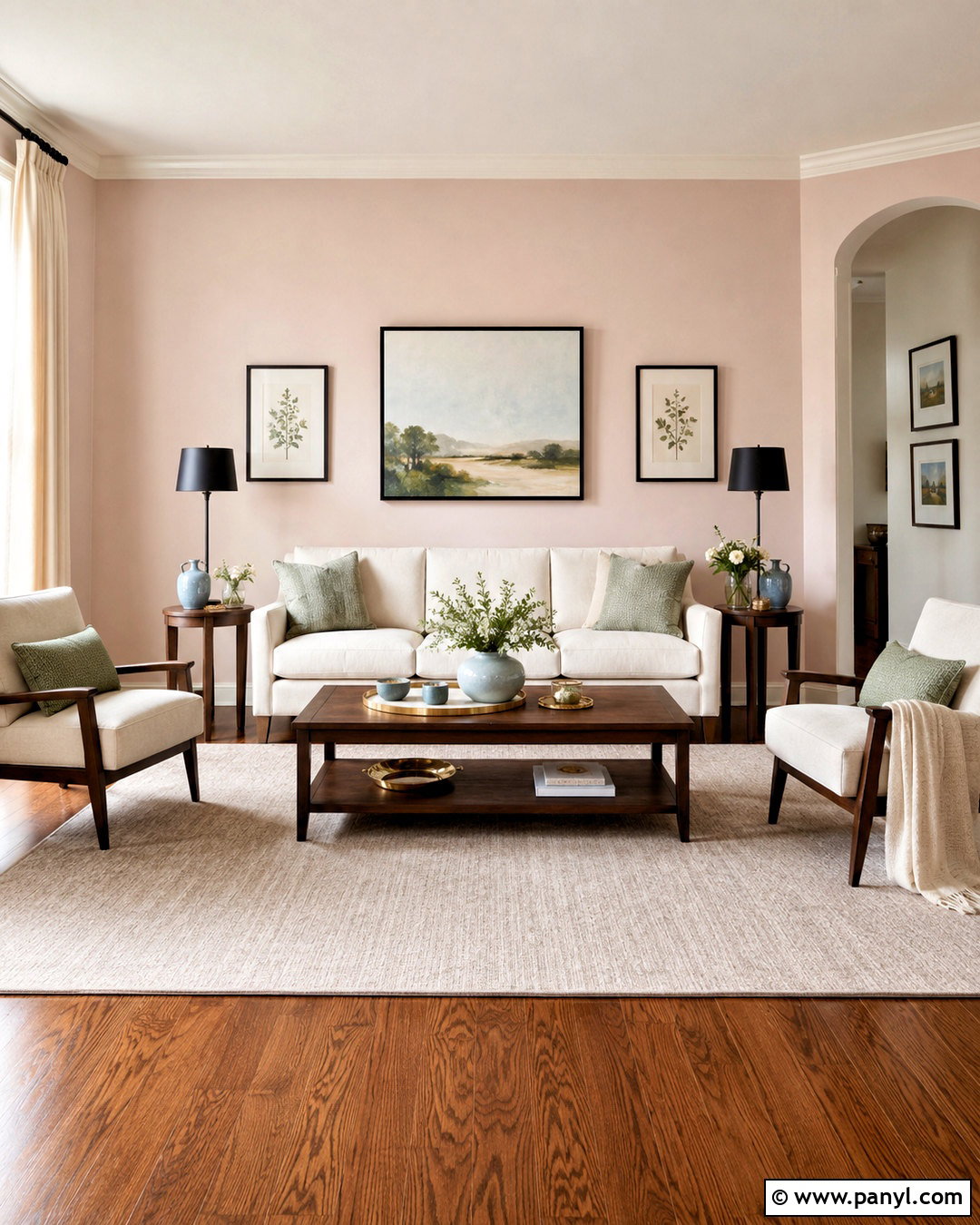 Pale Blush Walls With Medium Brown Floors - 20 What Color Walls Go With Medium Brown Floors