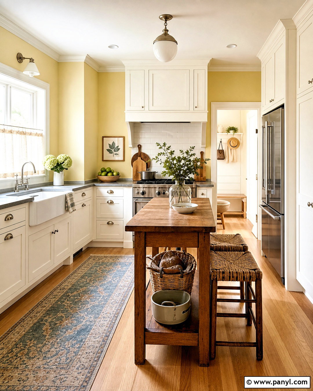Pale Butter Yellow Interior Paint - 20 interior paint colors