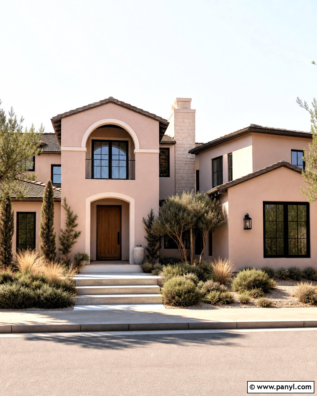 Pale Clay Pink House Color - 20 modern house colors