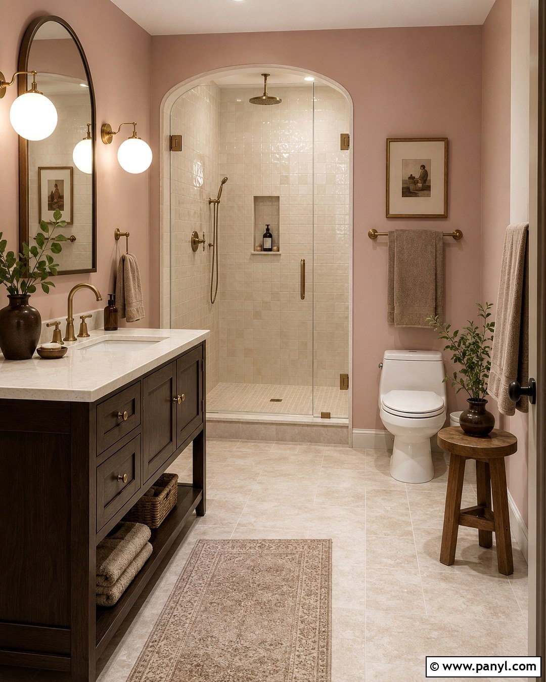 Pale Dusty Rose Bathroom - 20 Pale Bathroom Colors