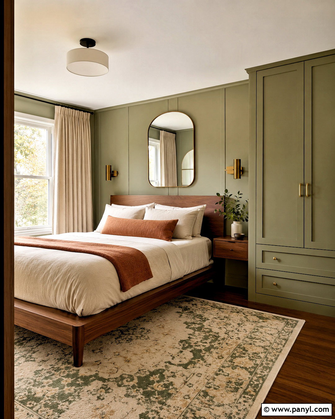 Pale Eucalyptus Paint for Small Bedrooms - 20 paint colors for small bedrooms