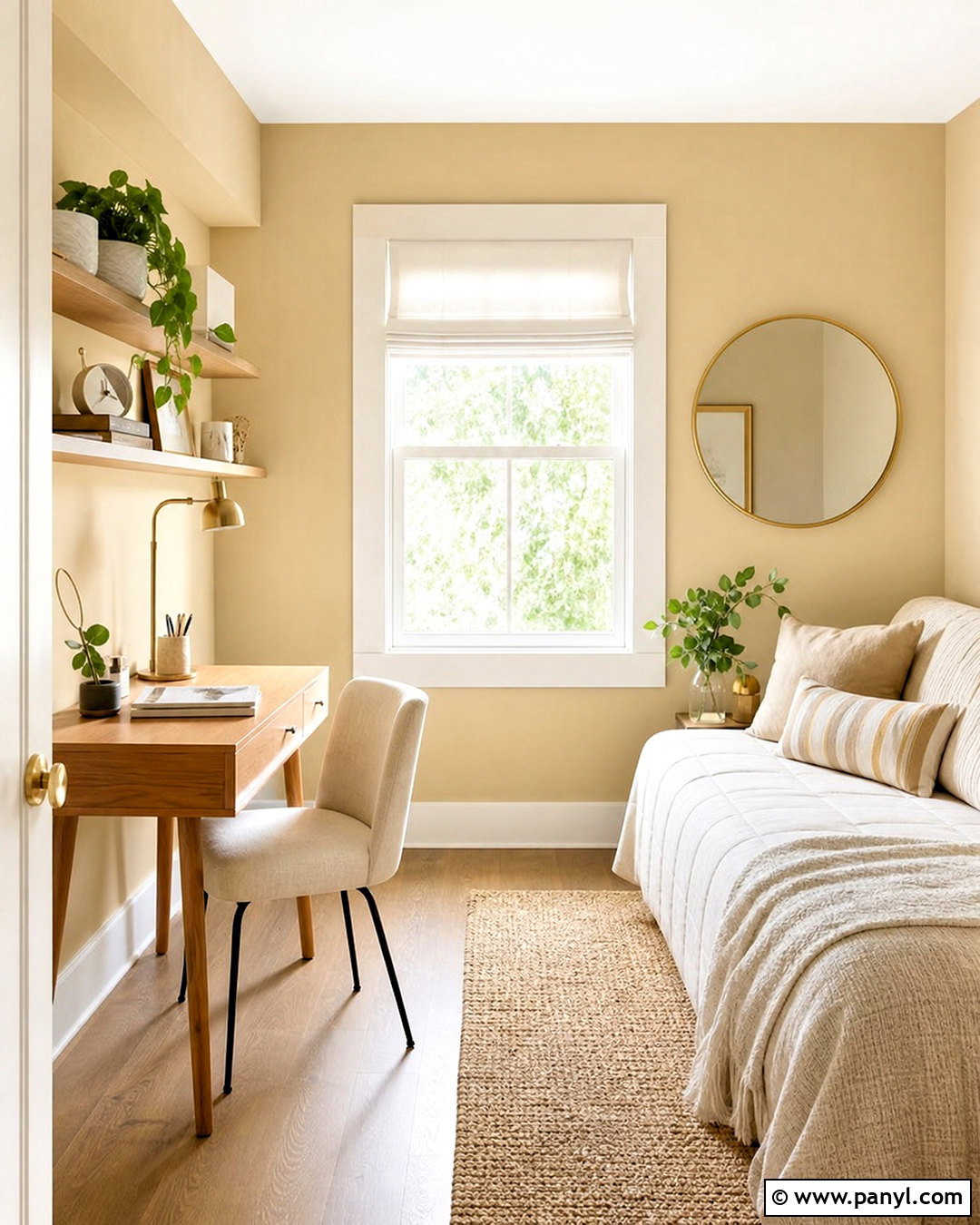 Pale Gold Paint for Small Room Walls - 20 gold paint colors for walls
