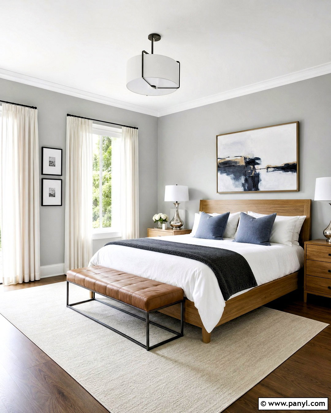 Pale Gray Bedroom - 20 room color ideas bedroom paint design ideas
