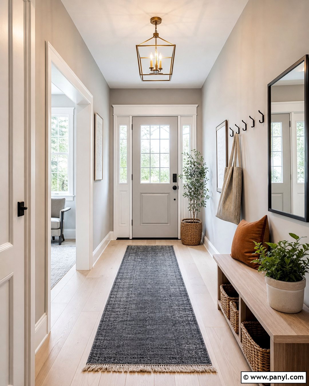 Pale Gray Foyer - 20 Best Foyer Colors