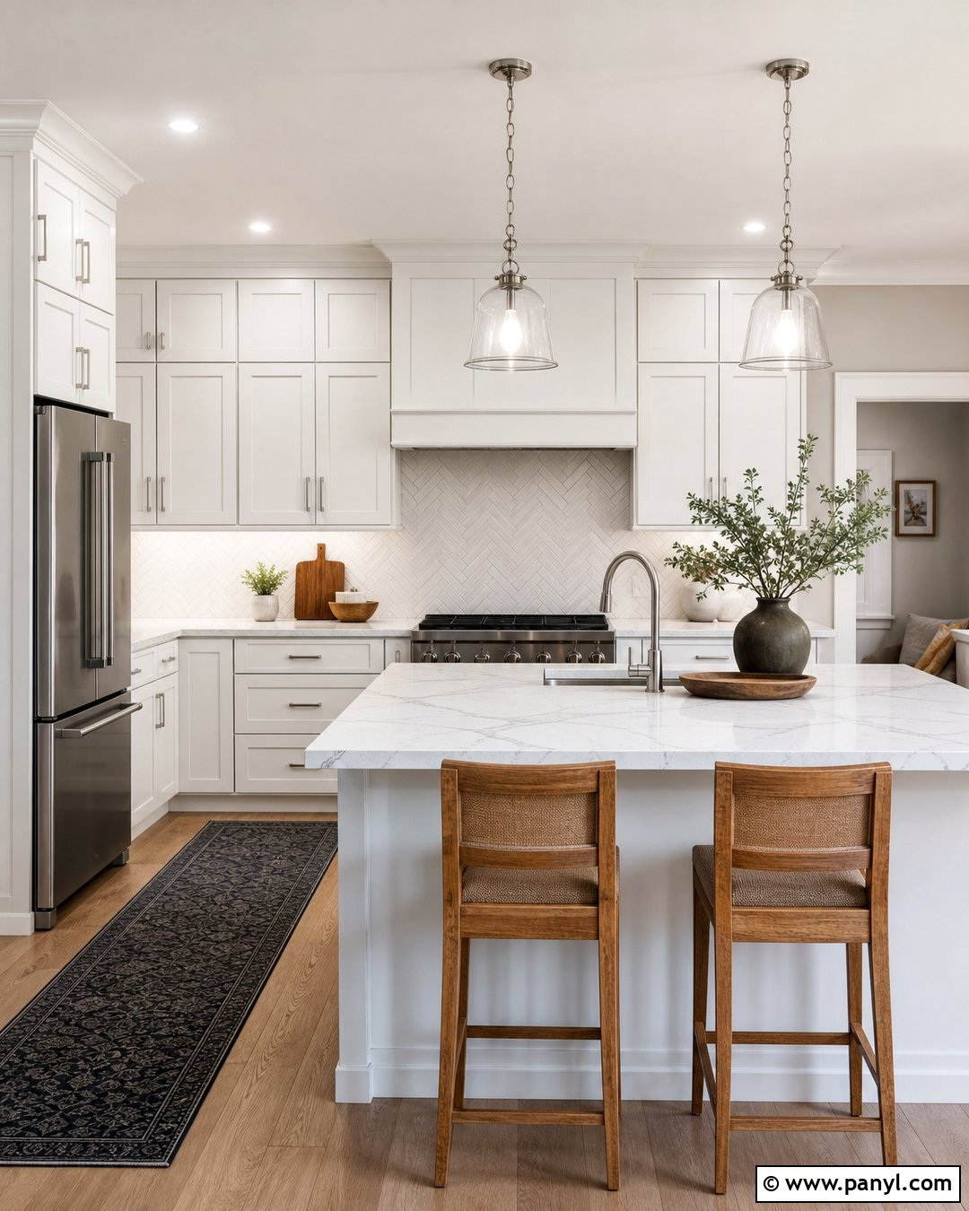 Pale Gray Kitchen Walls - 30 White Kitchen Wall Color Ideas