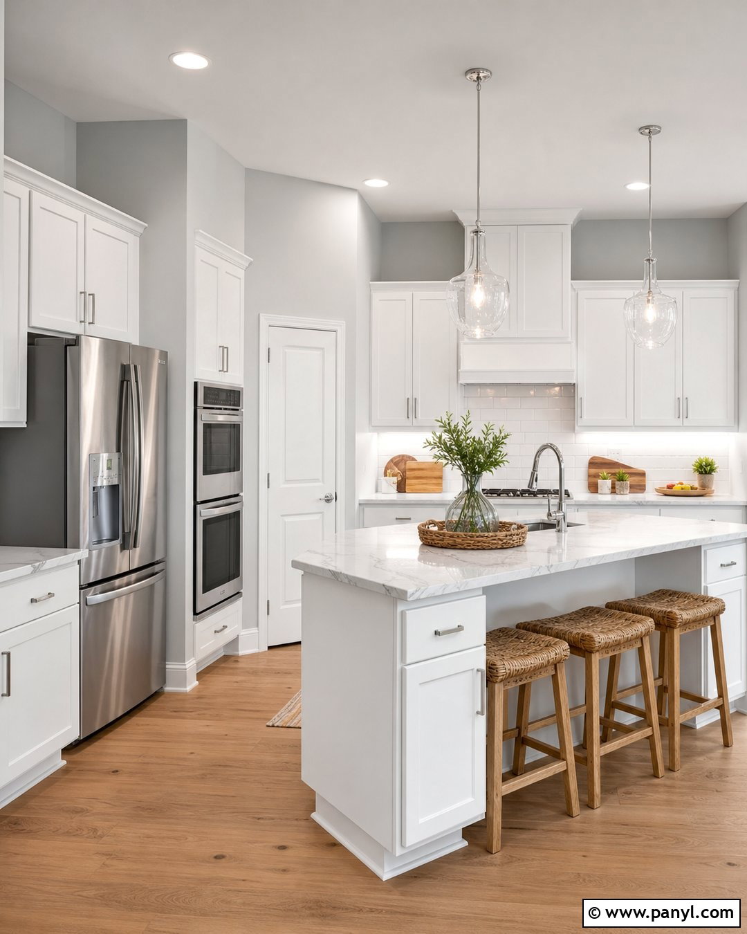 Pale Gray Kitchen Walls - 35 Paint Colors For Kitchen Walls
