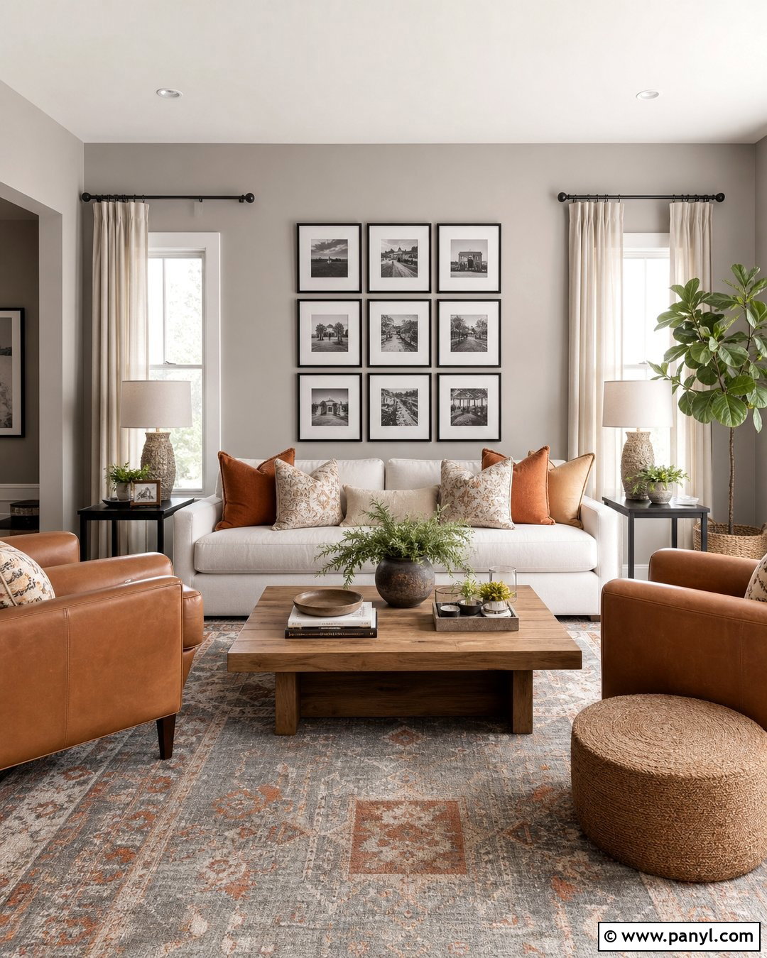 Pale Gray Living Room Walls - 25 Wall Colors Living Room Ideas