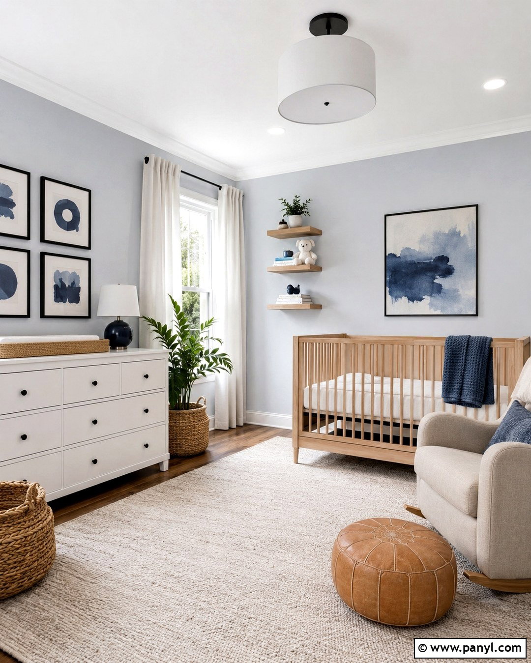 Pale Gray Nursery Walls - 20 Boy Nursery Wall Colors