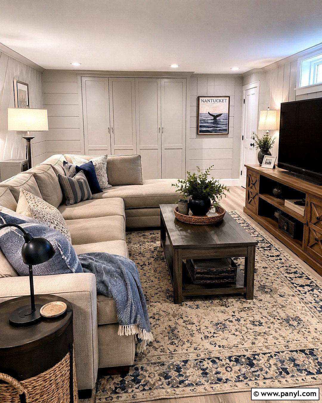Pale Gray Painted Knotty Pine Basement Walls - 20 painted knotty pine walls before after ideas