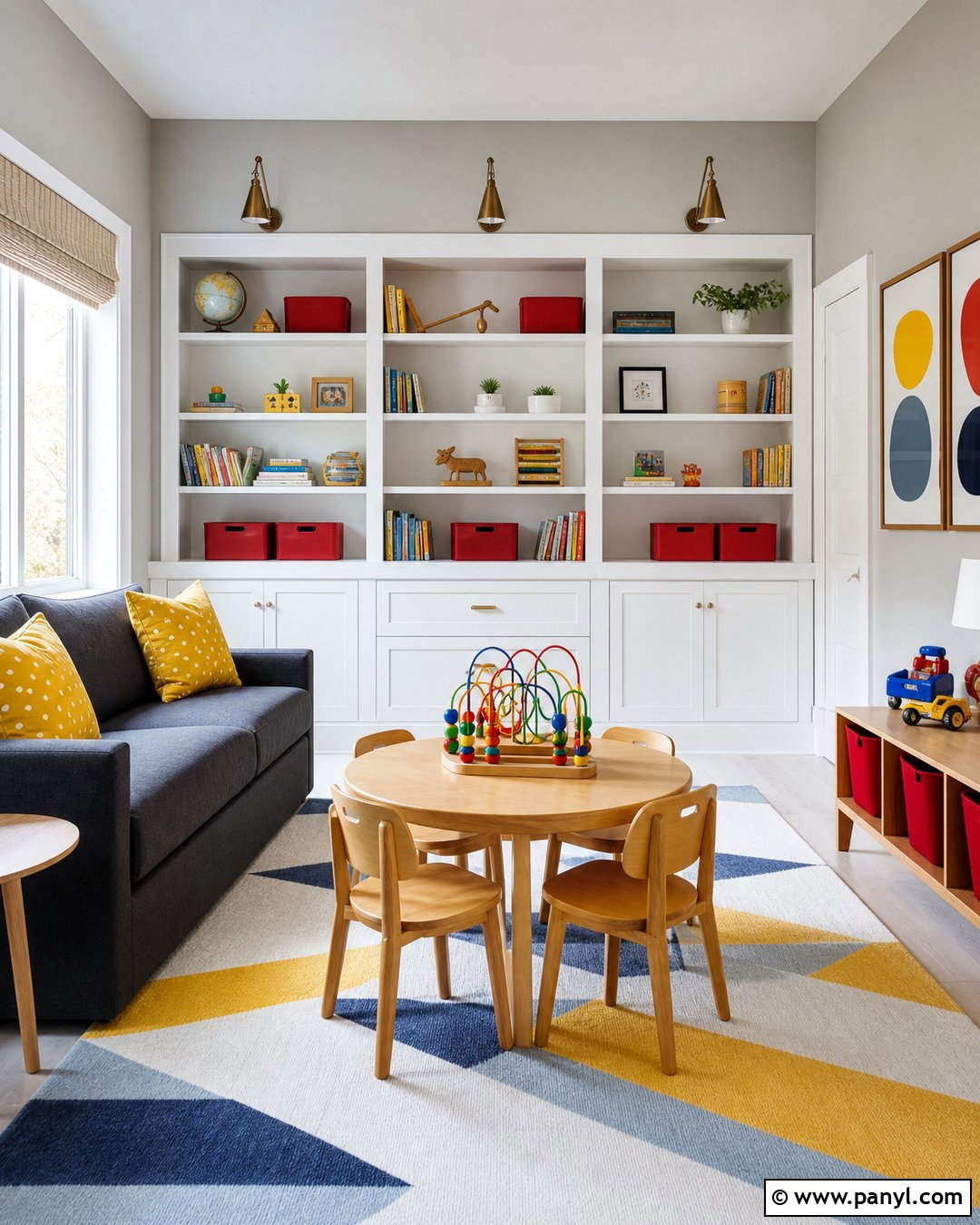 Pale Gray Playroom Wall Color - 35 playroom wall colors