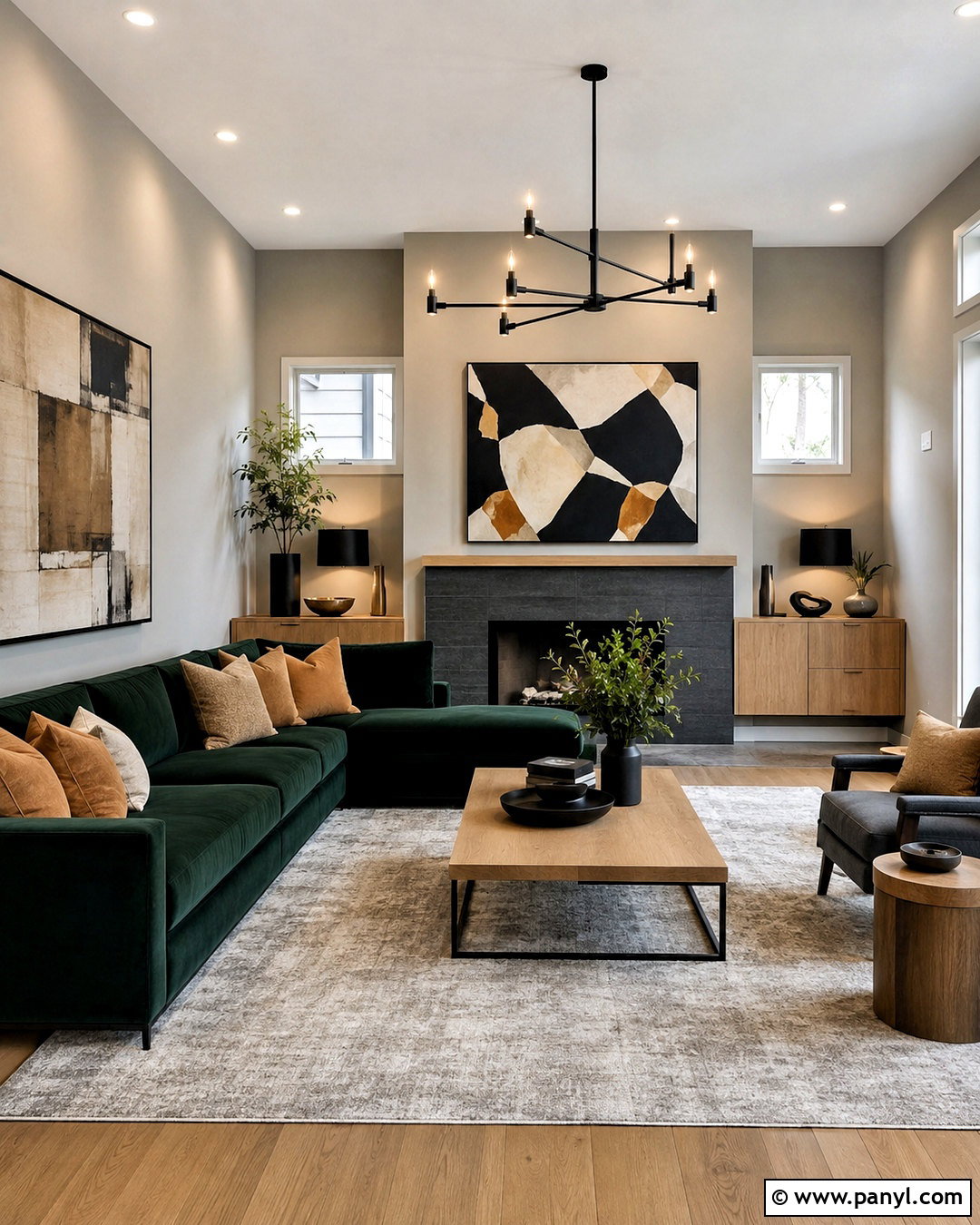 Pale Gray Wall Color With Green Sofa - 35 Wall Color For Green Sofa Ideas