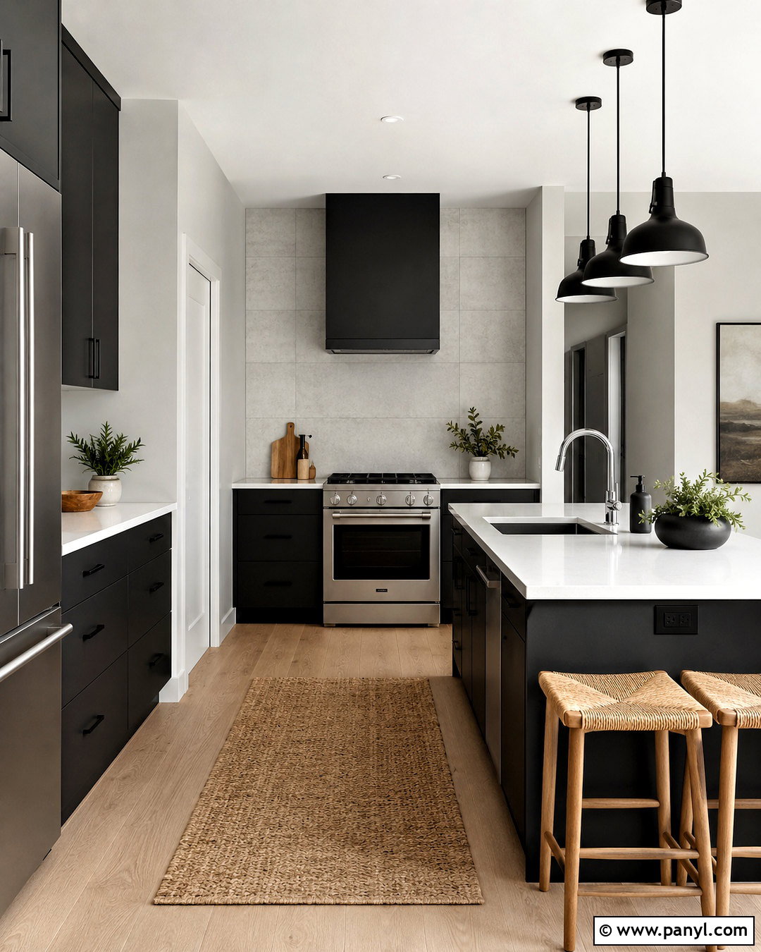 Pale Gray Walls With Black Cabinets - 20 What Wall Color Goes With Black Cabinets