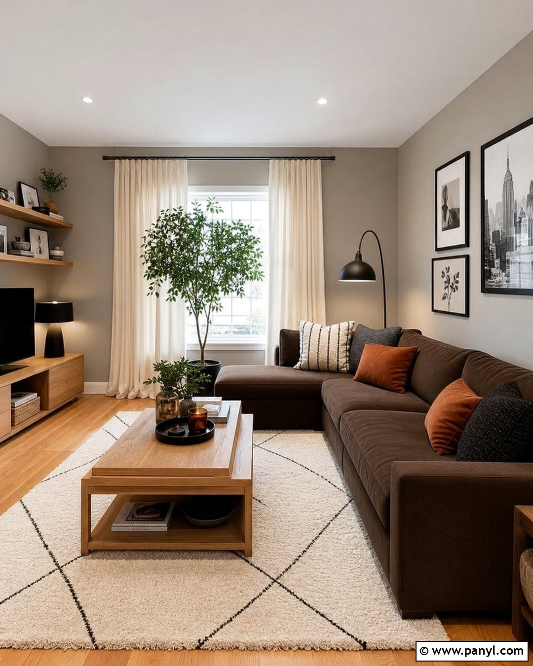 Pale Gray Walls With Brown Couch - 20 Best Wall Color For Brown Couch Ideas