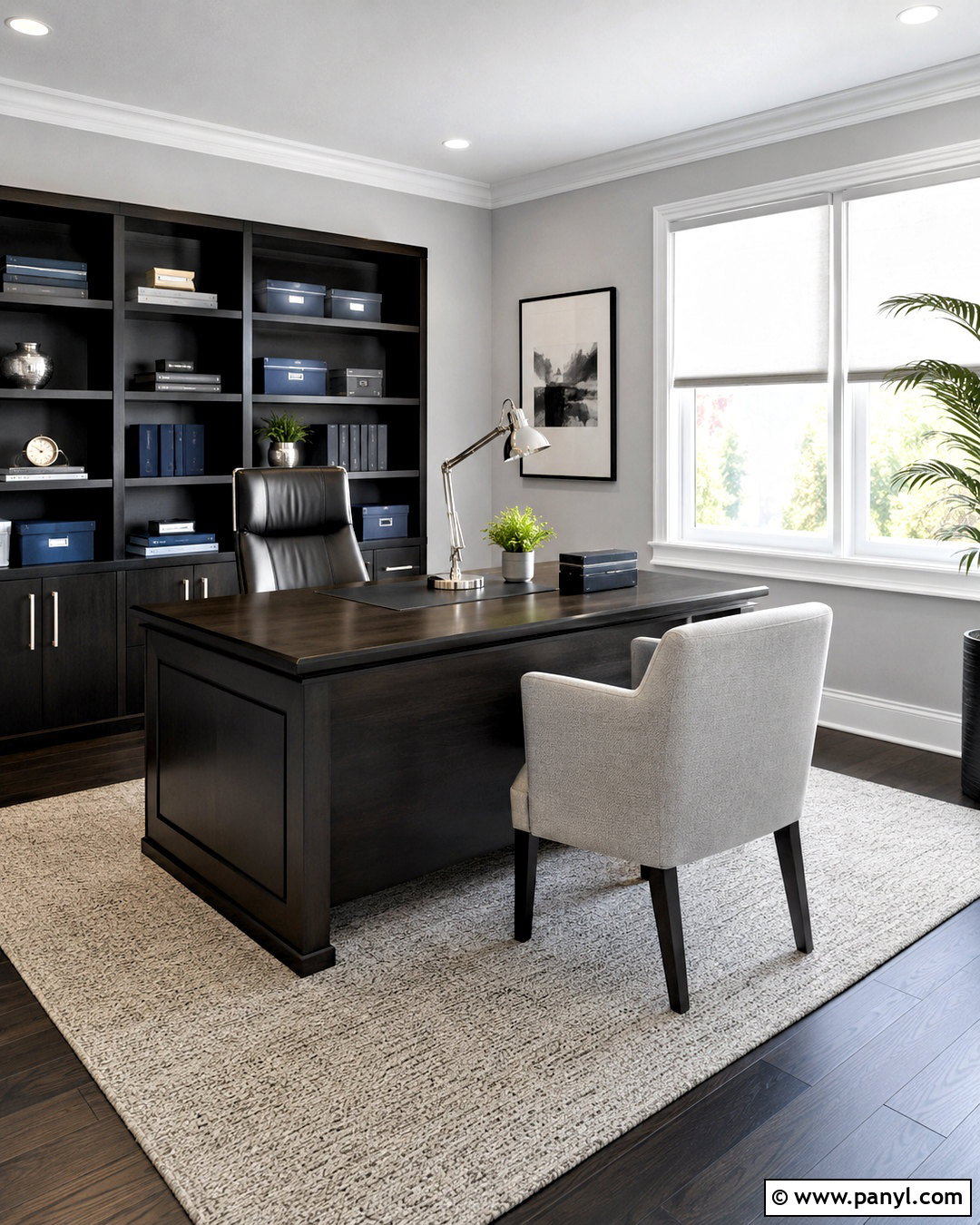 Pale Gray Walls With Dark Wood - 20 Wall Colors That Go Well With Dark Wood Ideas