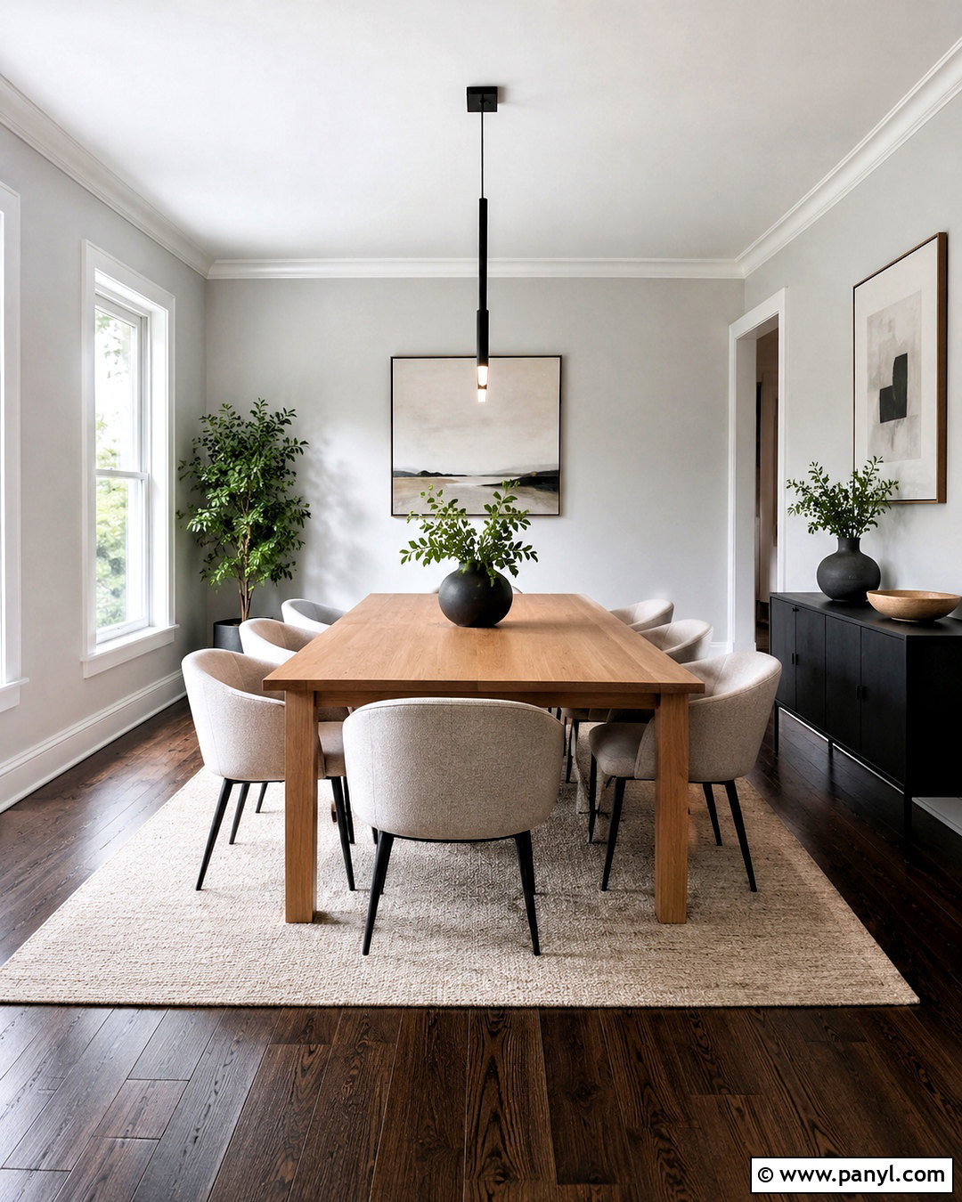 Pale Gray Walls - 20 Wall Colors To Match Dark Wood Floors