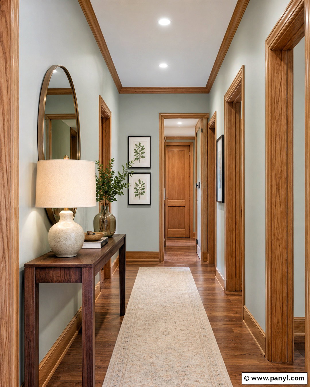 Pale Green Gray Walls With Oak Trim - 20 Wall Colors For Oak Trim Ideas