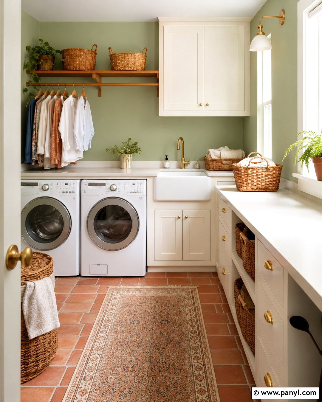 Pale Green Laundry Room Walls - 20 Pale Green Painted Walls