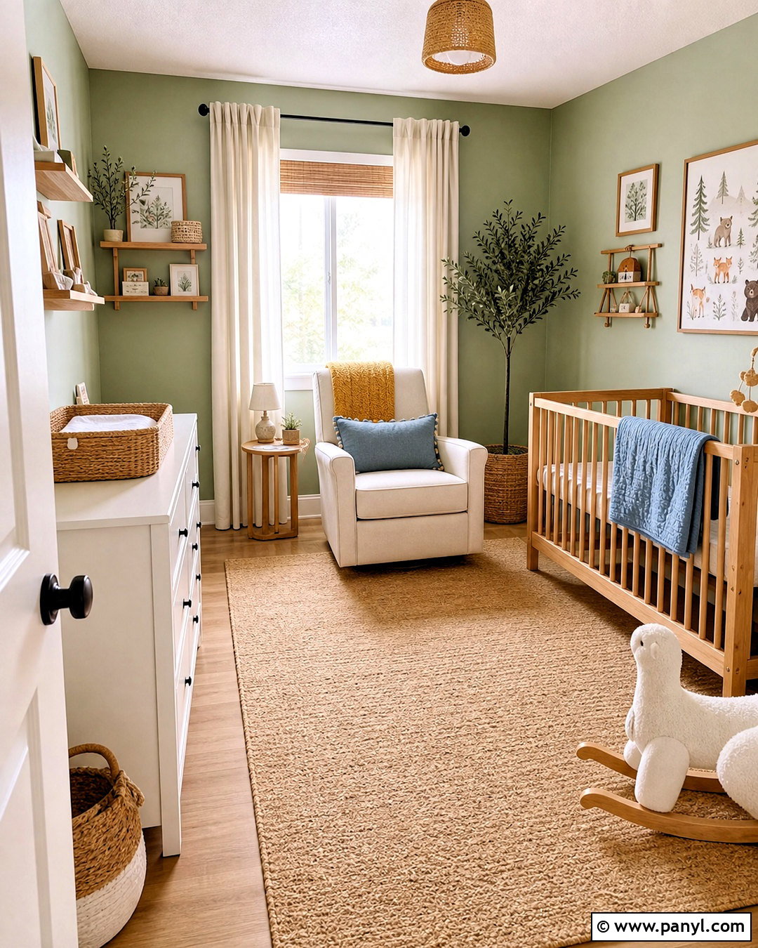 Pale Green Nursery Walls - 20 green wall ideas