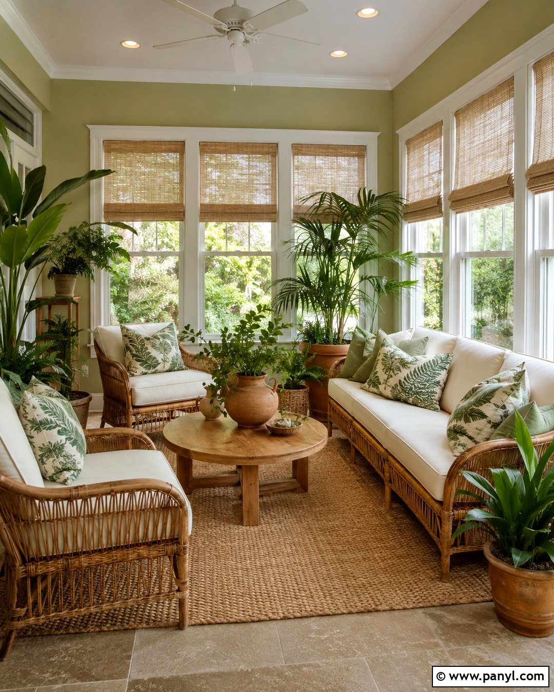 Pale Green Sunroom Walls - 20 Pale Green Painted Walls