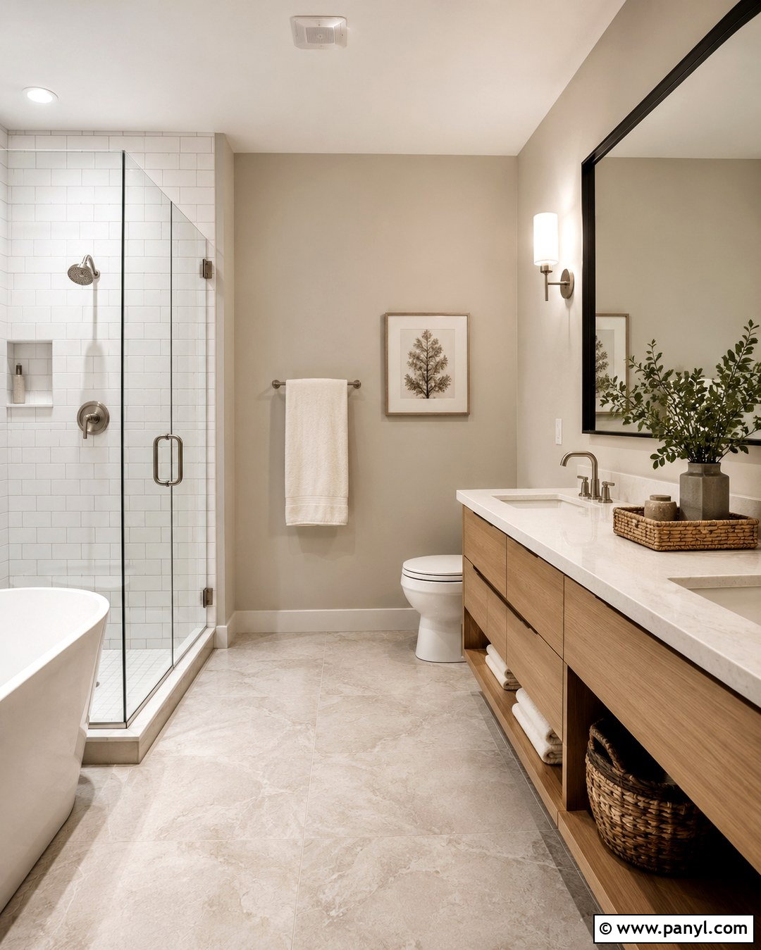 20 Pale Bathroom Colors: Soothing Ideas for Spa-Like Spaces