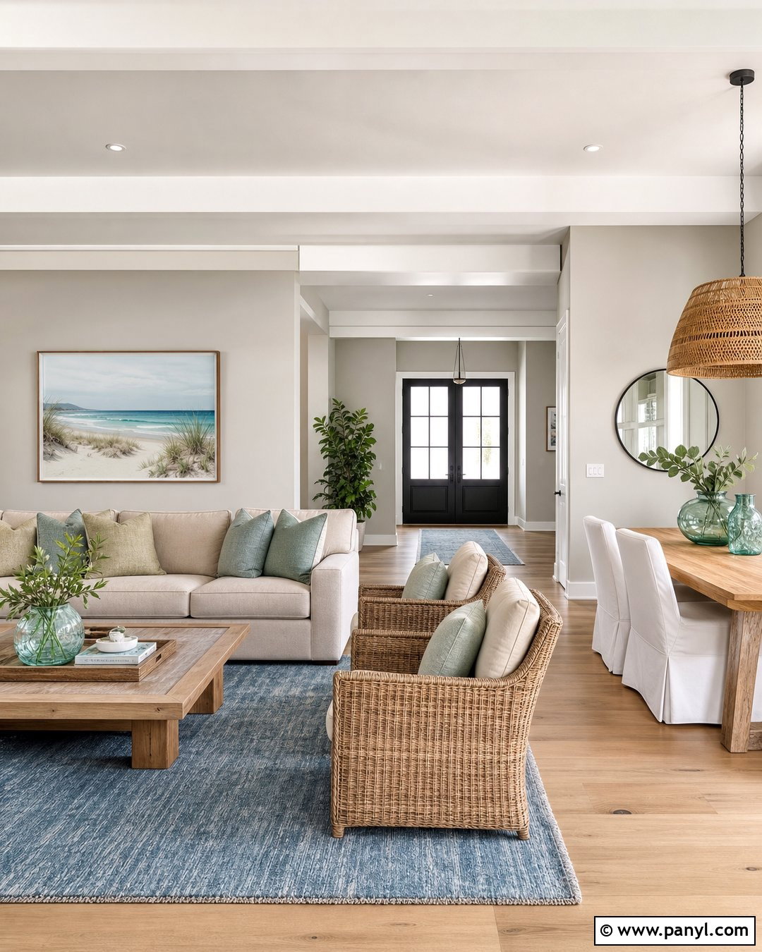 Pale Greige Beach House Walls - 30 Beach House Colors Interior Walls