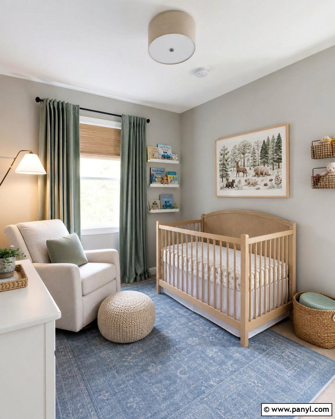 Pale Grey Nursery Walls - 25 Grey Room Wall Ideas
