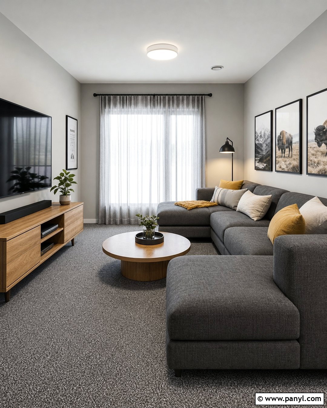 Pale Grey Walls With Charcoal Carpet - 25 Grey Walls And Carpet Ideas