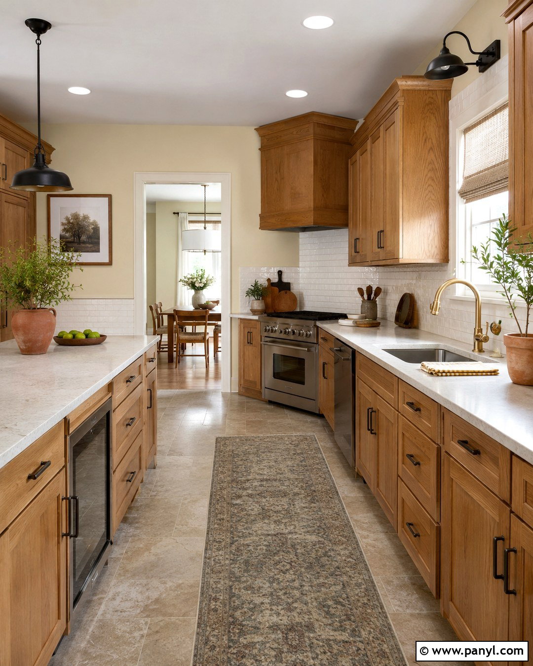 Pale Khaki Walls With Honey Oak Cabinets - 20 Honey Oak Cabinets Wall Color Ideas